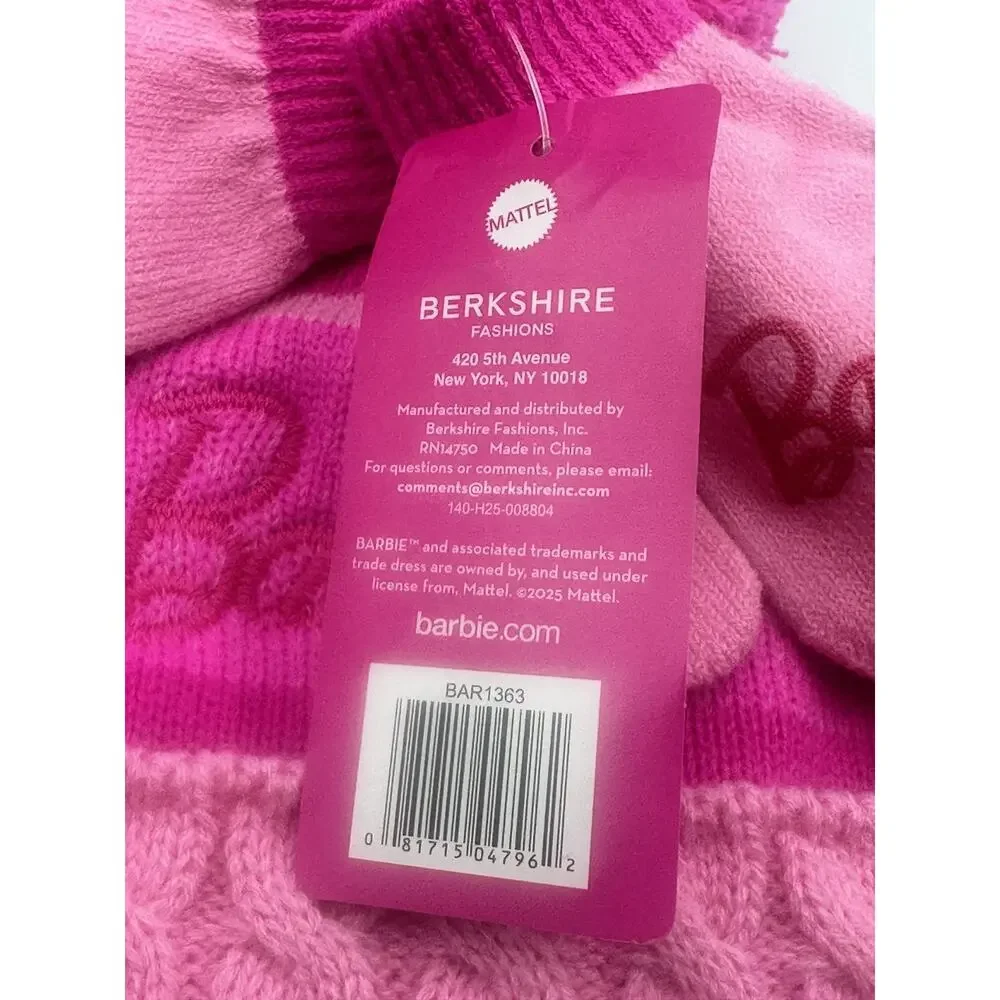 Girls Winter Accessories Set- Barbie